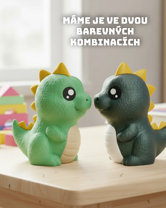 🦖 Dinosauří kasička na tvoje spoření 💰