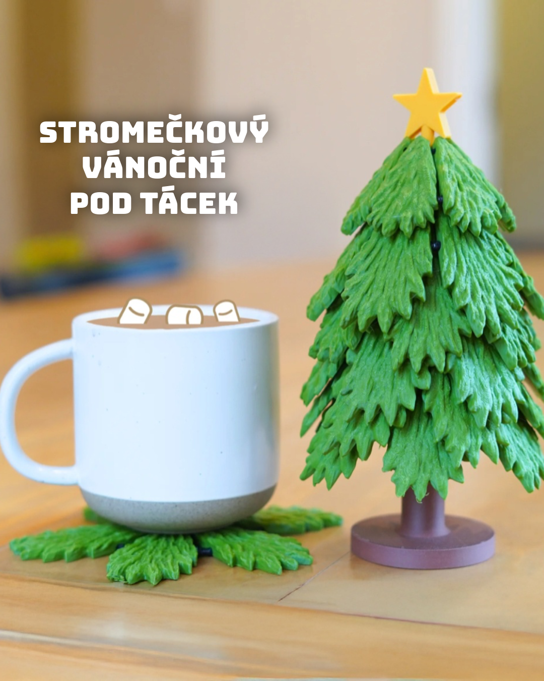 Stromečkový vánoční podtácky 🎄