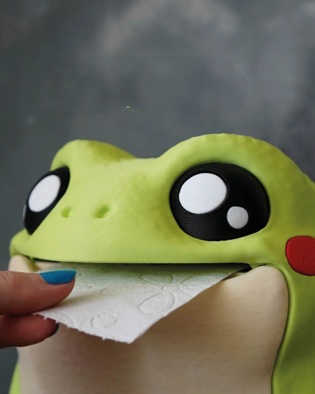 Držák na toaletní papír - žabák