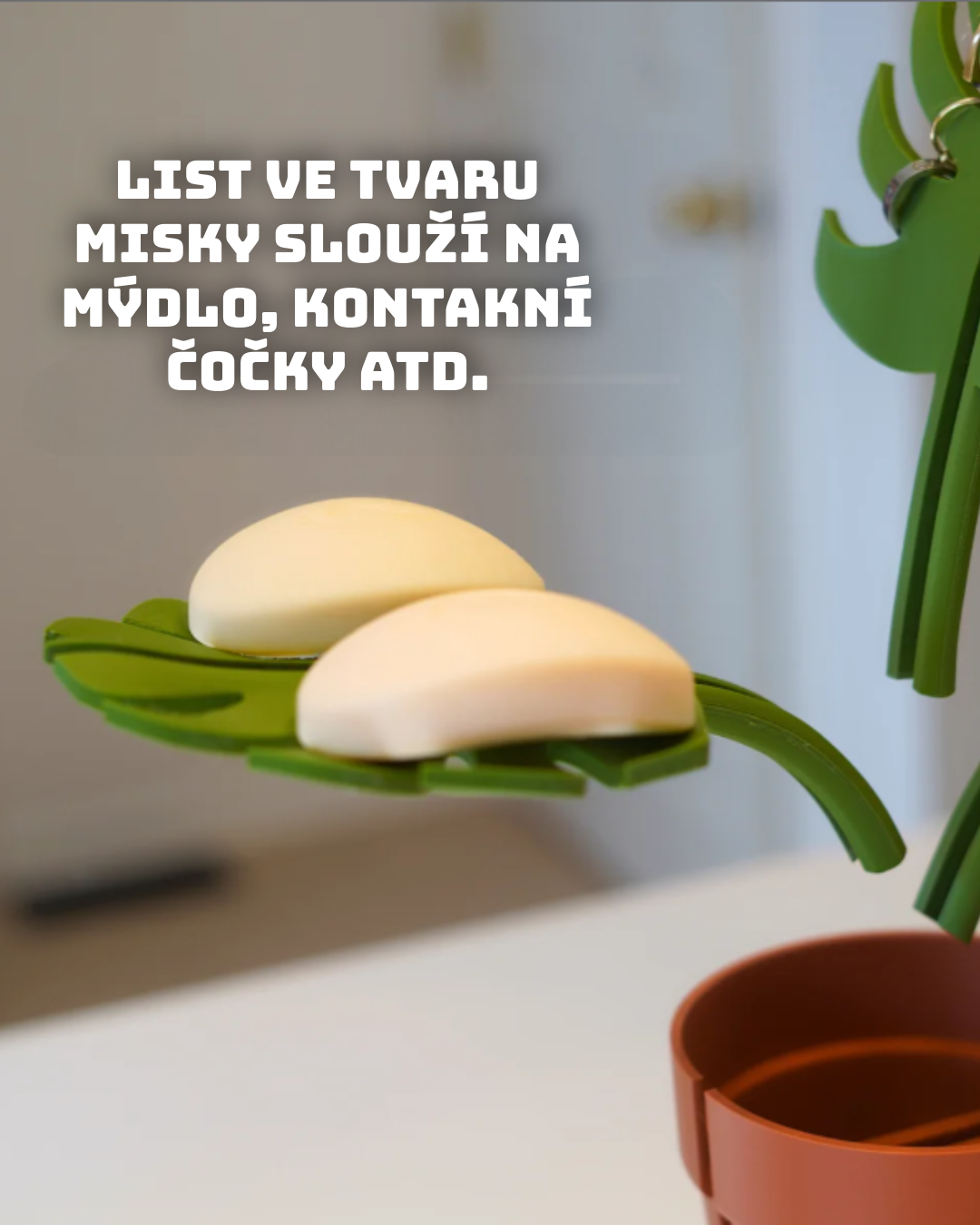 Mirror Monstera – pro přehlednější koupelnu