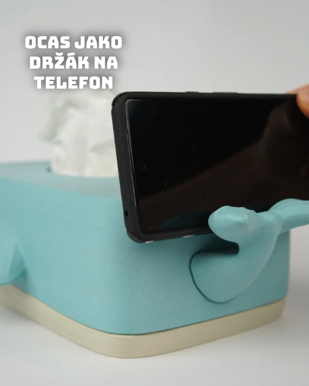 Obal na kapesníky - roztomilá velryba