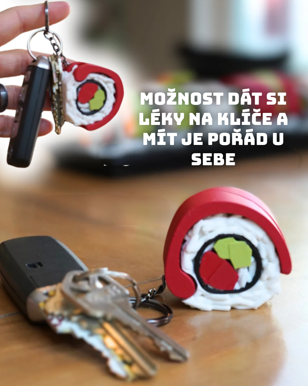 Sushi týdenní organizér na léky