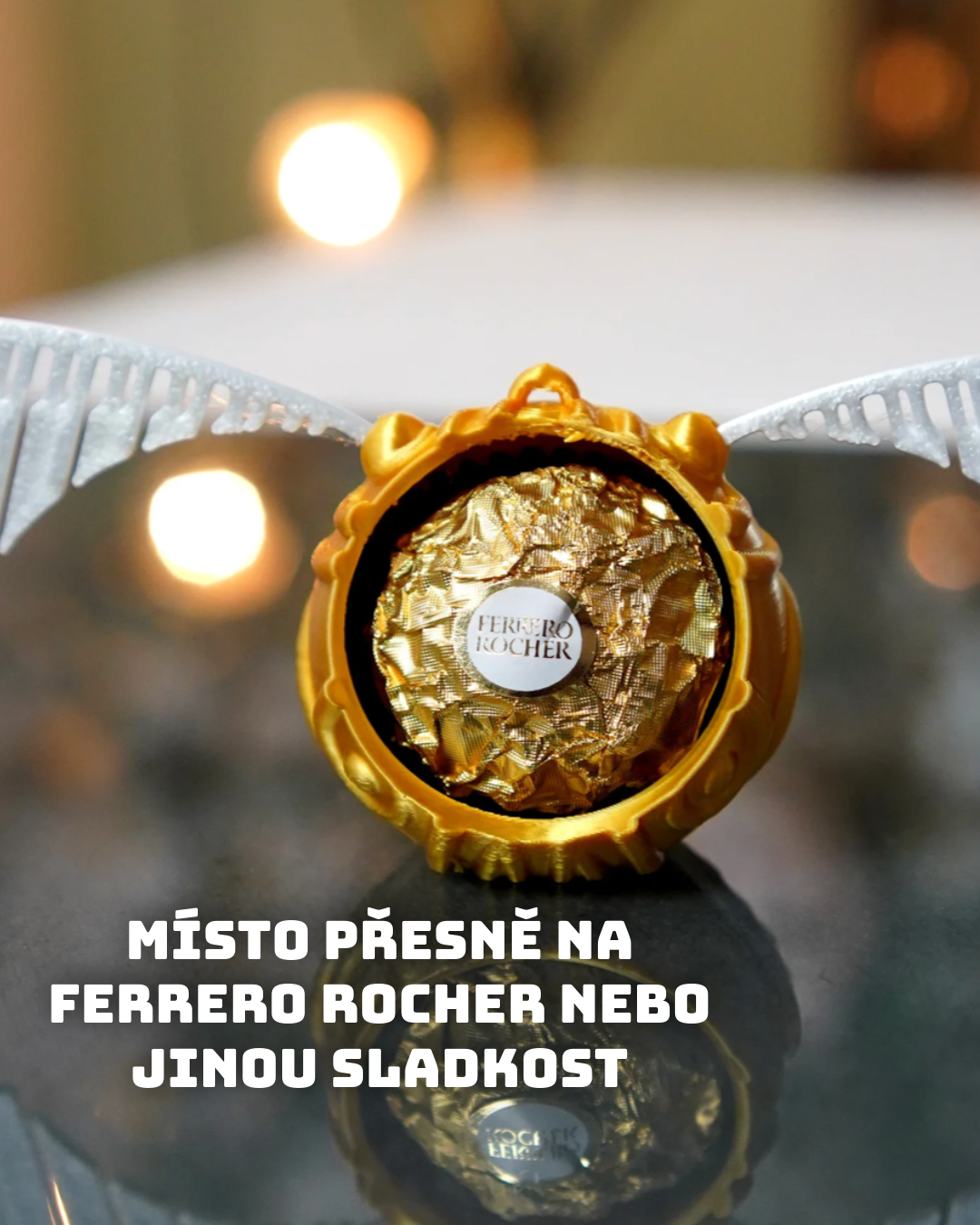 🪶 Golden Snitch – kousek kouzla z Bradavic u tebe doma ✨
