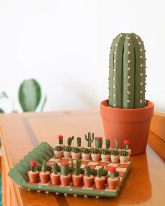 Šachová sada pro milovníky kaktusů 🌵